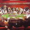 Poker Dogs Paint by numbers