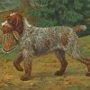 Wirehaired Pointing Griffon Hunting Paint by numbers