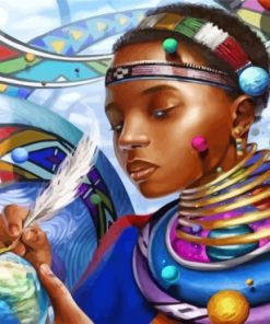 aestehtic-black-woman-paint-by-numbers