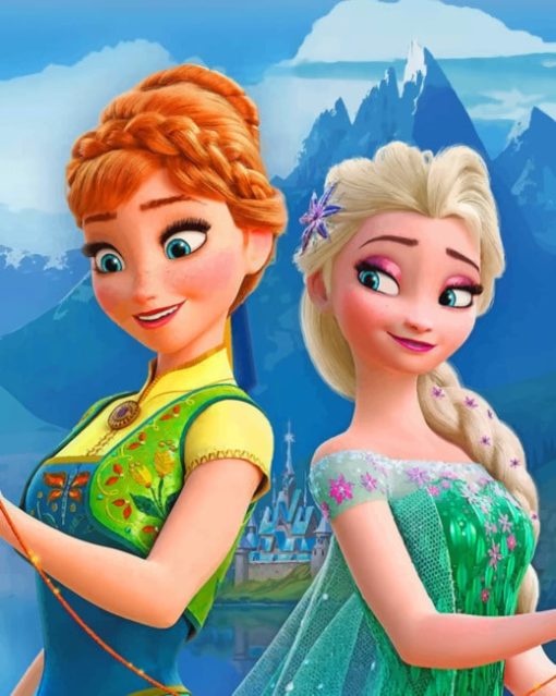 elsa-frozen-fever-paint-by-numbers