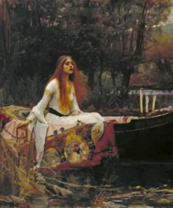 John William Waterhouse paint by numbers