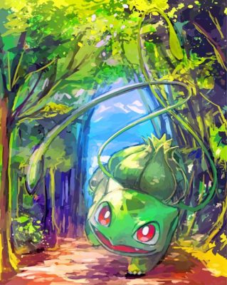 aesthetic-Bulbasaur-art-paint-by-number