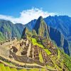 Machu Picchu Peru paint by numbers