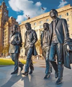 Beatles Liverpool paint by numbers