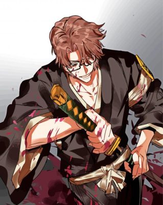 Bleach Sosuke Aizen Paint By Numbers