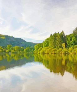 Derwentwater Landscape Paint By Number