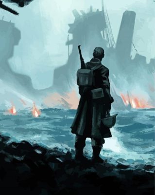 Dunkir Movie Art Paint By Number