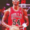 Horace Grant Holding Basket Ball Paint By Number