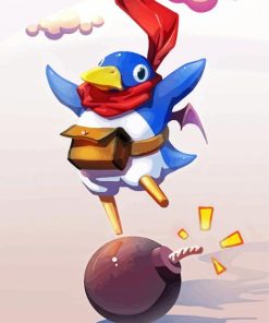 Prinny Character Paint By Numbers