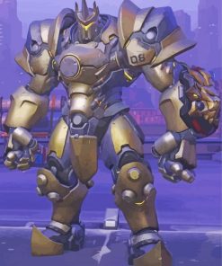 Reinhardt Game Character Paint By Number