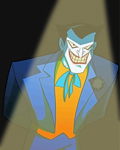 Aesthetic Animated Joker Paint By Numbers