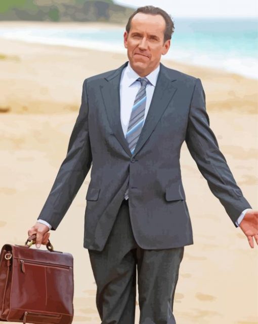 Death In Paradise Character Paint By Numbers