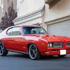 Red 1968 GTO Paint By Numbers