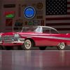 58 Plymouth Fury Car Paint By Numbers