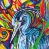 Abstract Heron Paint By Numbers