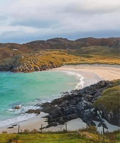 Achmelvich Bay Paint By Numbers