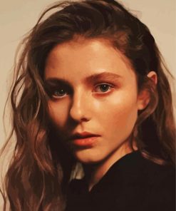 Actress Thomasin McKenzie Paint By Numbers