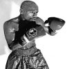 Black And White Floyd Mayweather Paint By Numbers