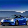 Blue Honda S2000 Car Paint By Numbers