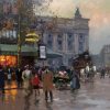 Cafe De La Paix By Edouard Cortes Paint By Numbers