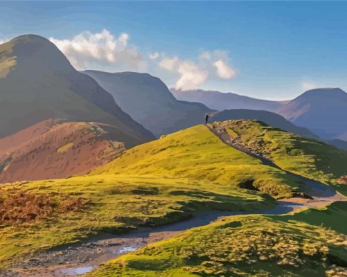 Catbells Fell In England Paint By Numbers