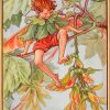 Cicely Mary Barker The Sycamore Fairy Paint By Numbers