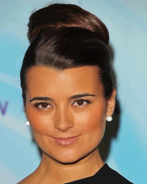 Cote De Pablo Paint By Numbers