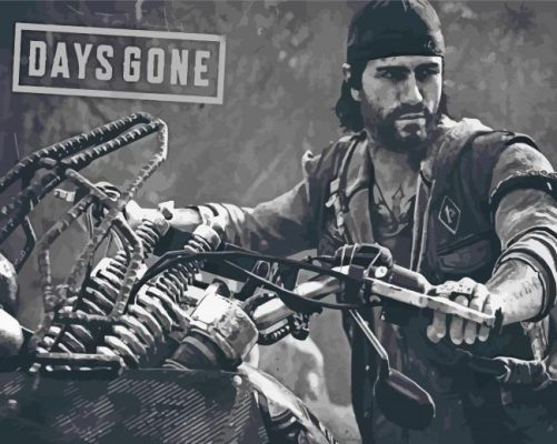 Days Gone Game Poster Paint By Numbers
