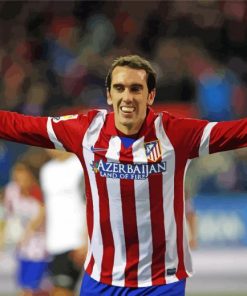 Diego Godin Paint By Numbers