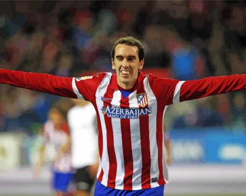 Diego Godin Paint By Numbers