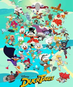 Disney DuckTales Paint By Numbers