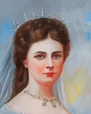 Empress Elisabeth Of Austria Paint By Numbers