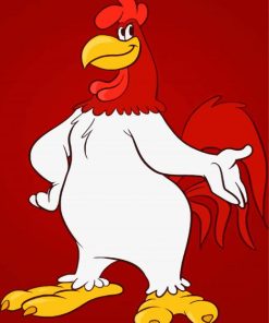 Foghorn Leghorn Art Paint By Numbers