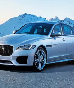 Grey Jaguar Xf Car Paint By Numbers