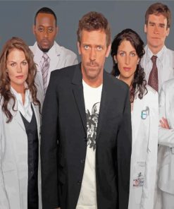 House MD Characters Paint By Numbers