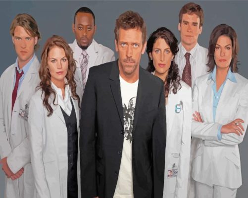 House MD Characters Paint By Numbers