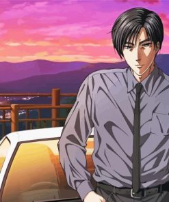 Initial D Legend Dream Manga Paint By Numbers