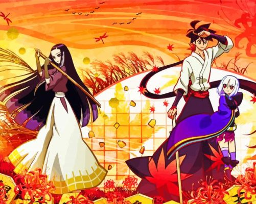 Katanagatari Characters Paint By Numbers