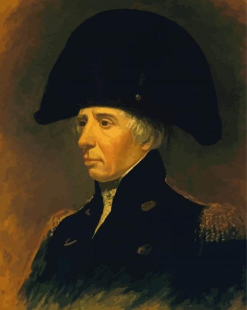 Lord Nelson Horatio Portrait Paint By Numbers