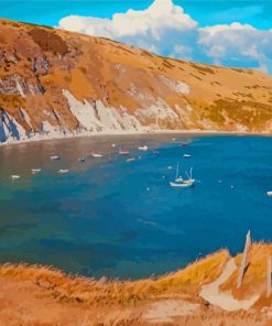 Lulworth Cove England Paint By Numbers