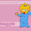 Maggie Simpson Character Paint By Numbers