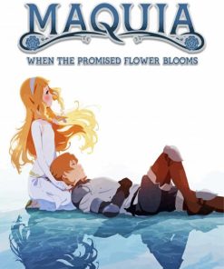 Maquia When The Promised Flower Blooms Poster Paint By Numbers