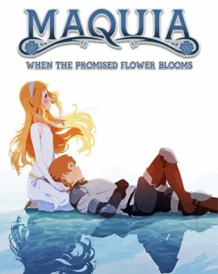 Maquia When The Promised Flower Blooms Poster Paint By Numbers