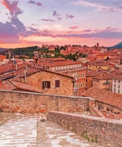 Perugia City Paint By Numbers