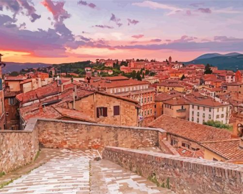 Perugia City Paint By Numbers