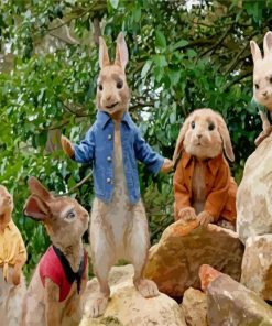 Peter Rabbit Movie Characters Paint By Numbers