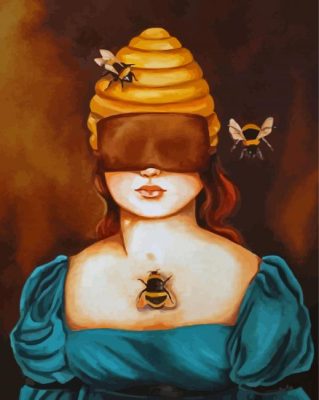 Queen Bee Art Paint By Numbers