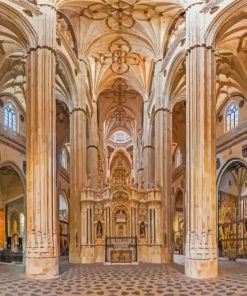 Salamanca Cathedral Inside Paint By Numbers