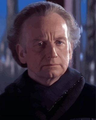 Sheev Palpatine Darth Sidious Paint By Numbers