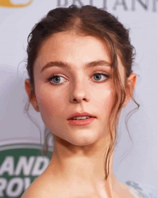 The Beautiful Thomasin McKenzie Paint By Numbers